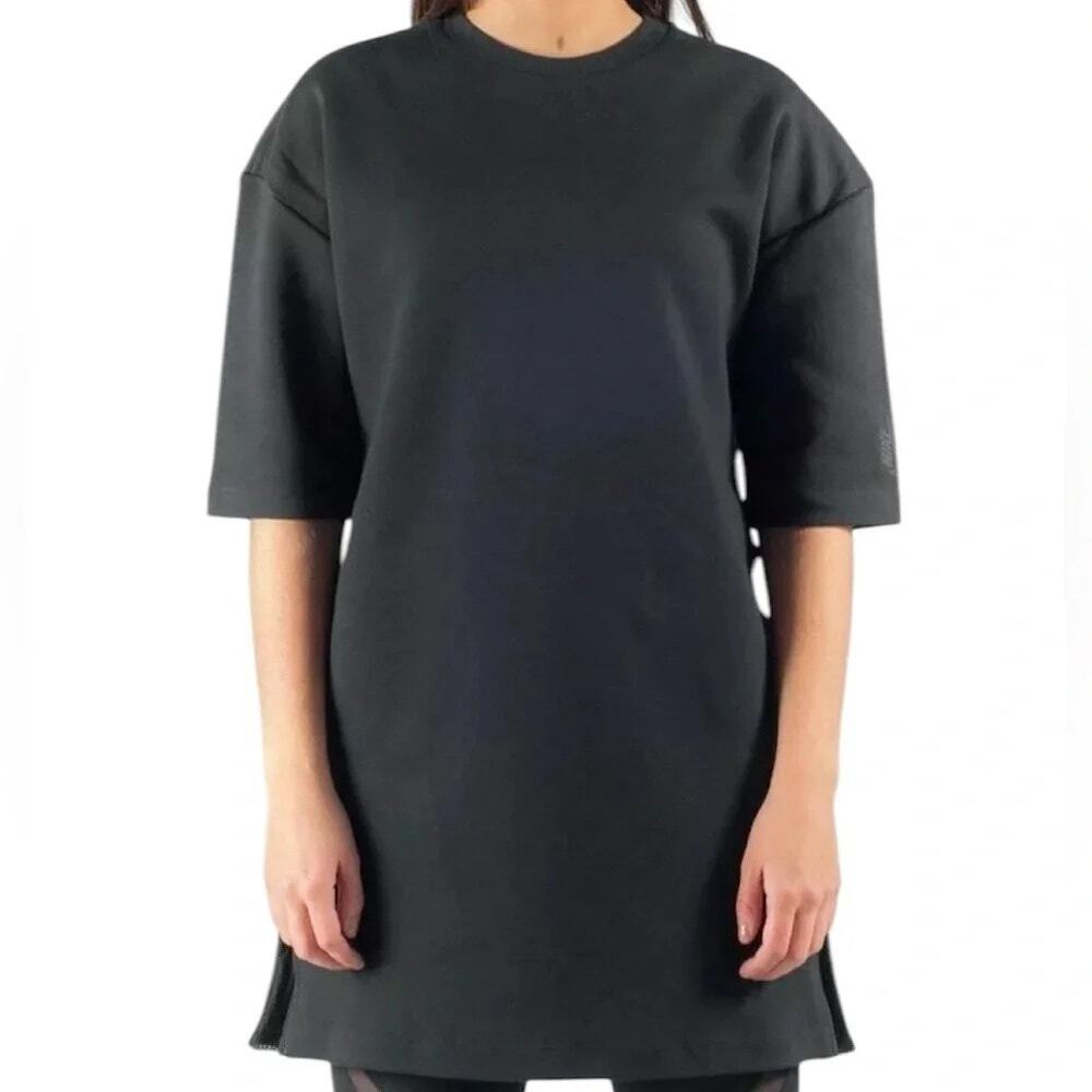 Nike Lab Essential Tech Fleece Dress Black Women's Medium 824086-010